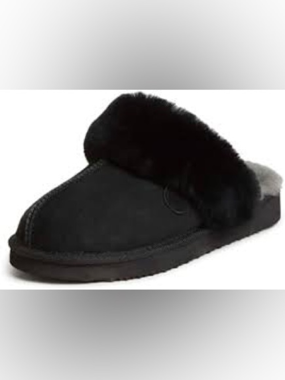 Dearfoams Sydney Genuine Shearling Slipper